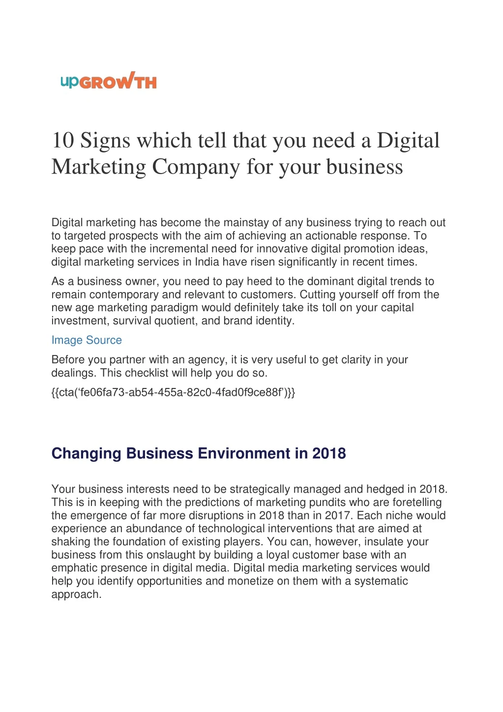 10 signs which tell that you need a digital