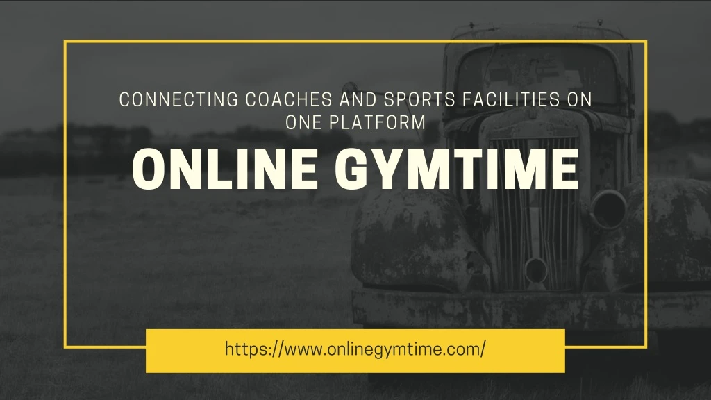connecting coaches and sports facilities