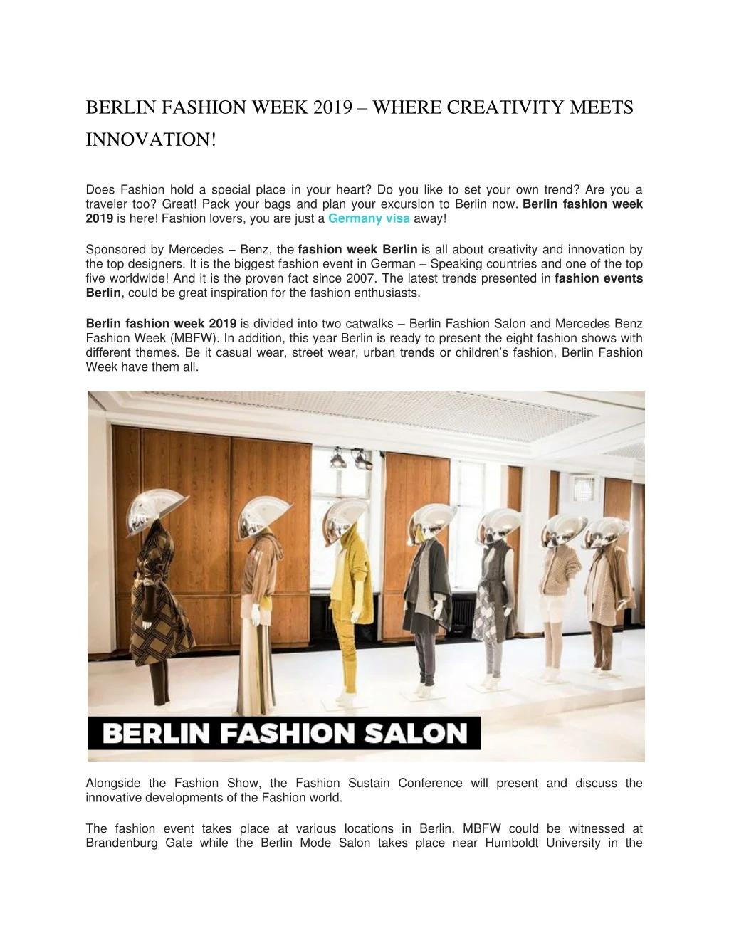 berlin fashion week 2019 where creativity meets