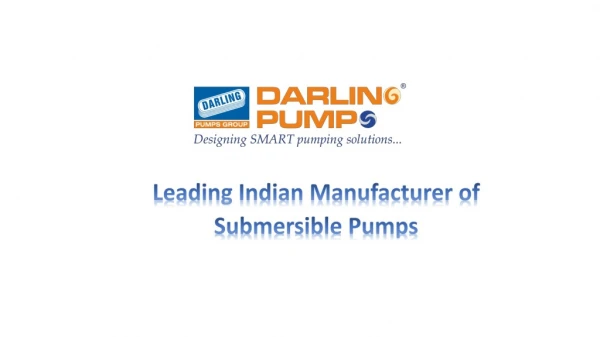 Leading Waste Water Pumps Manufacturer in India