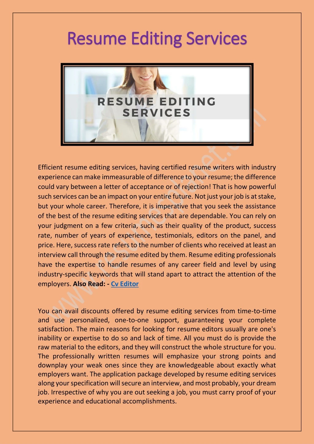 resume editing services resume editing services