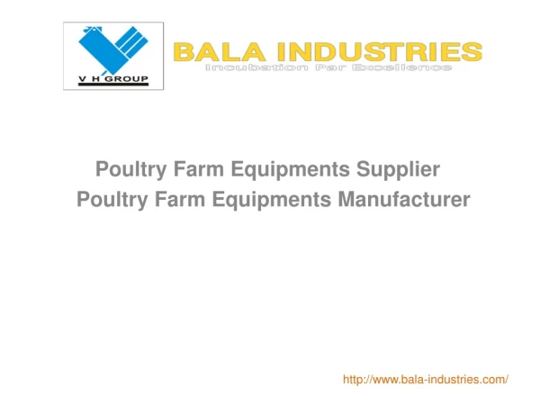 Poultry Farm Equipments supplier