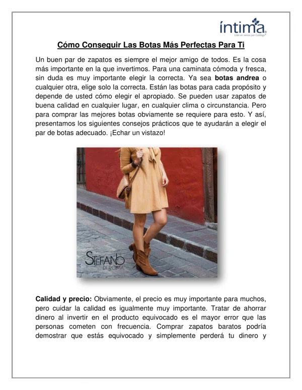 c mo conseguir las botas m s perfectas para ti