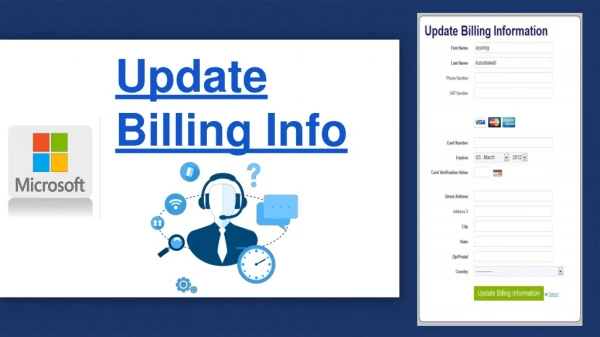 update billing info