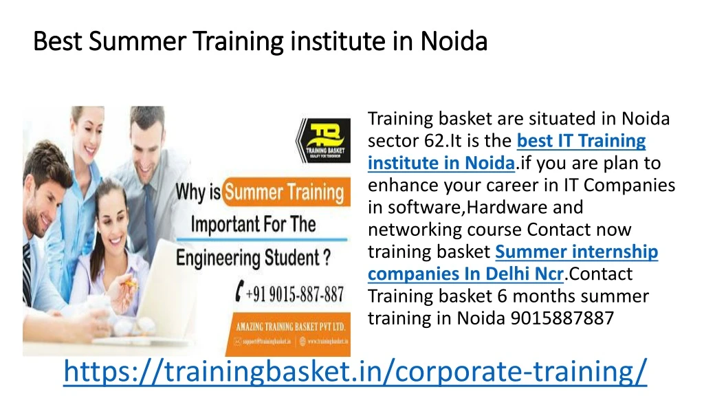 best summer training institute in noida