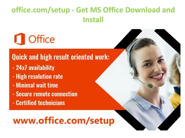 office.com/setup - Get MS Office Download and Install