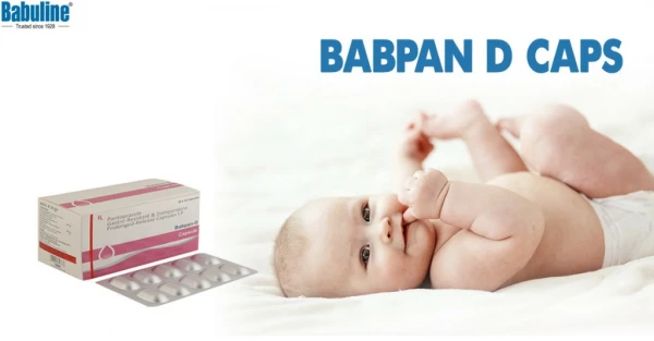 Know the Benefits of Babuline BABPAN D Capsules for Babies
