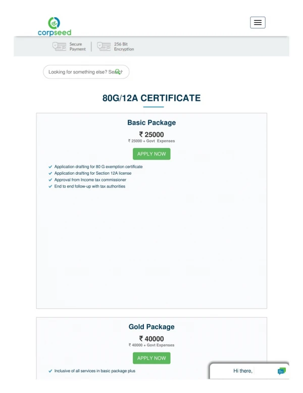 Get Online 80G Certificate 80G Registration 12A Registration