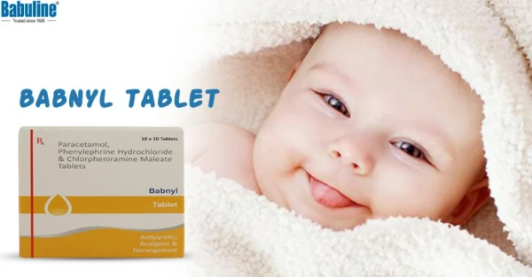 Why Babuline Babnly Tablet is used as a Decongestant?