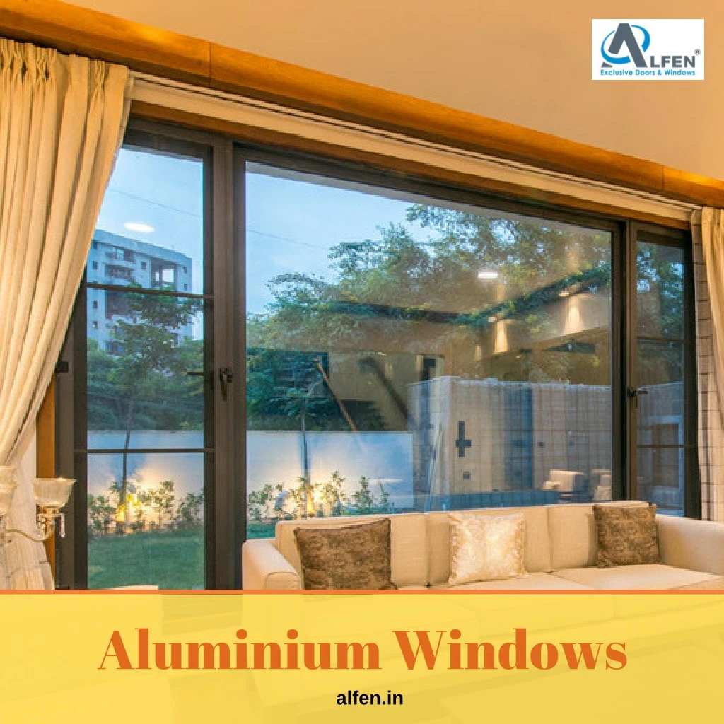 aluminium windows alfen in