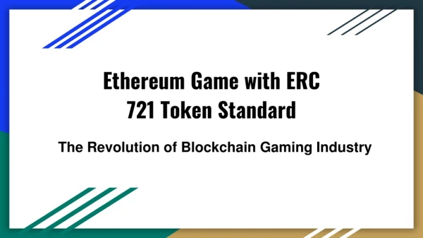 ERC 721 Token Standard | ERC Tokens | Blockchain Game | Ethereum Token Standard