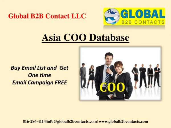 Asia COO Database