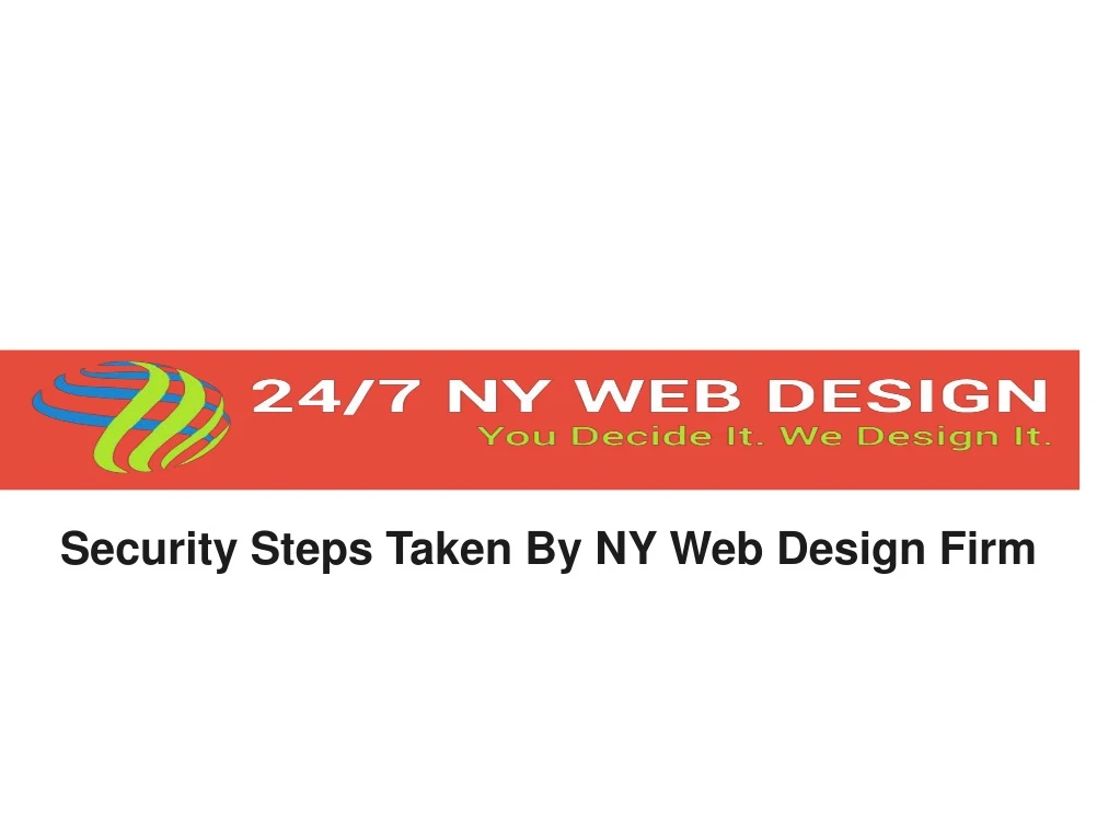 security steps taken by ny web design firm