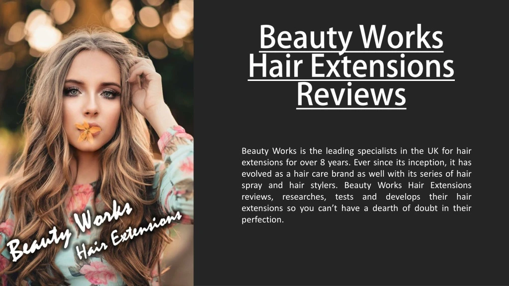 beauty works is the leading specialists