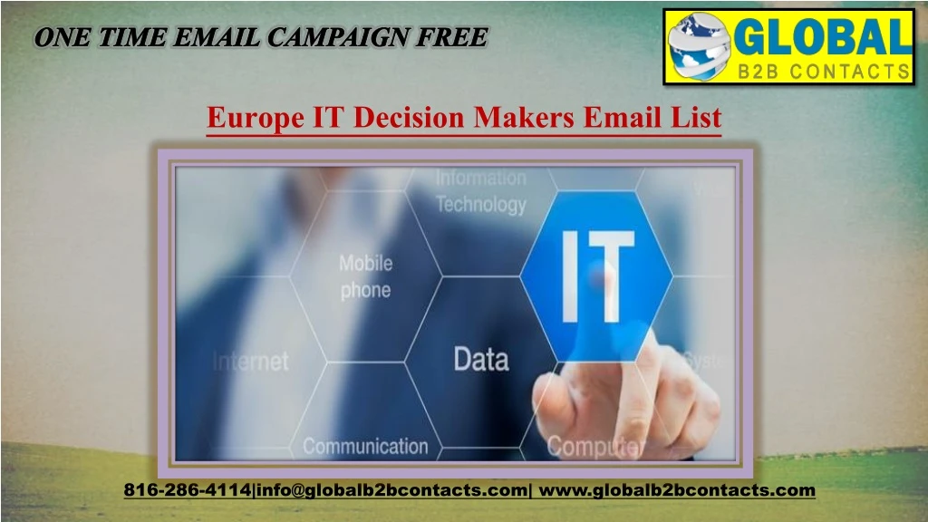 one time email campaign free