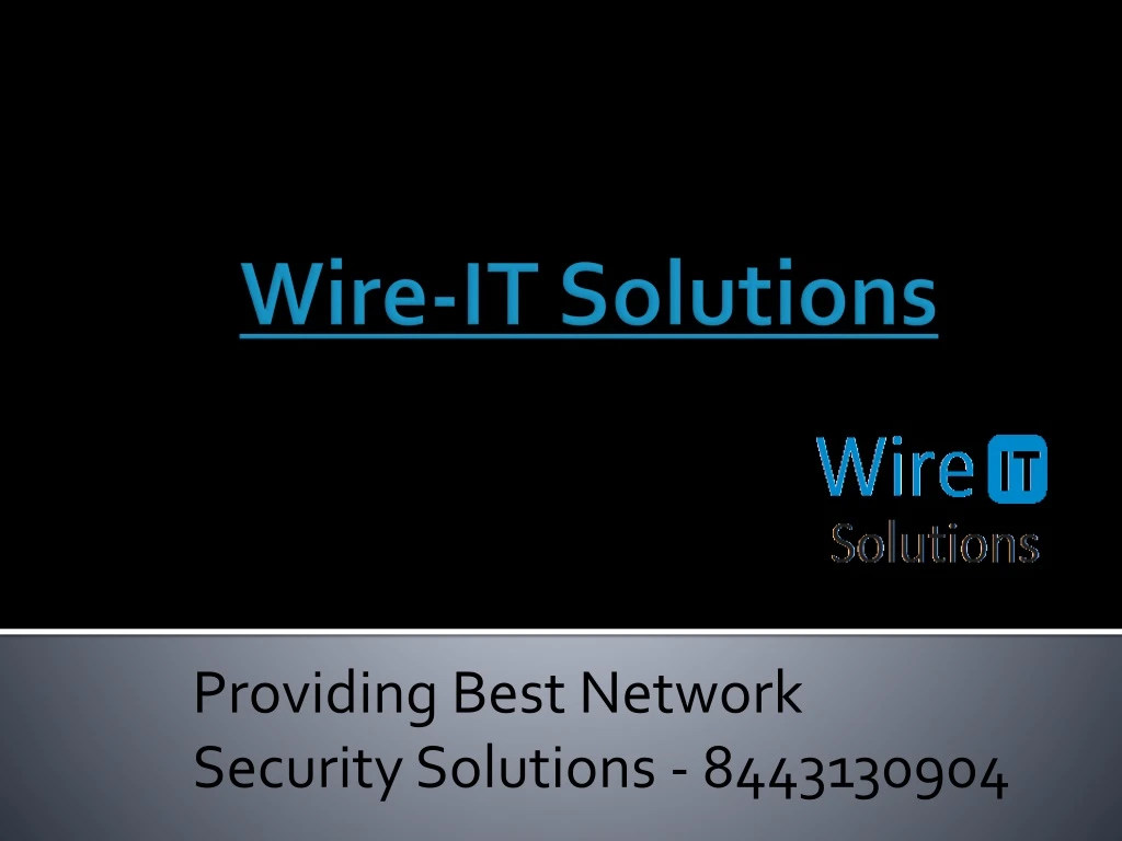 providing best network security solutions 8443130904