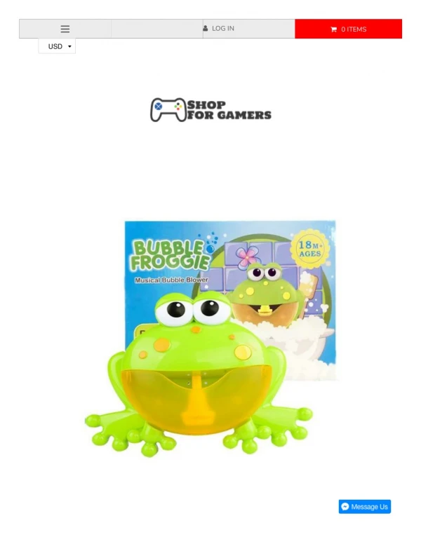 Bubble Frog & Crabs Baby Bath Toy | Shop For Gamers