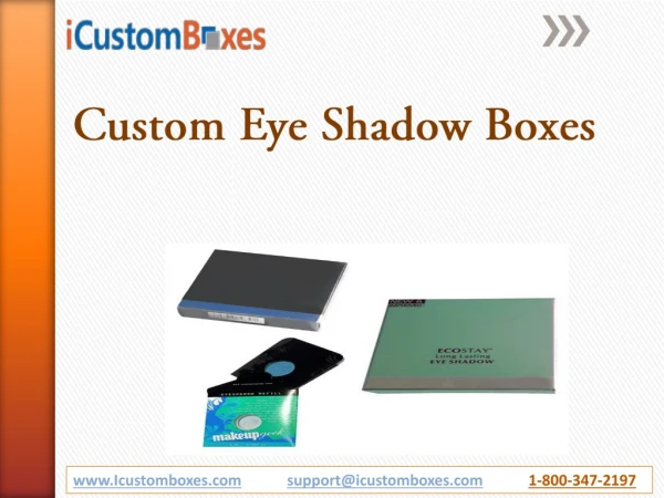 Eyeshadow Boxes by iCustomBoxes