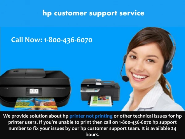 hp printer support, 1-800-436-6070, hp customer service, hp support number
