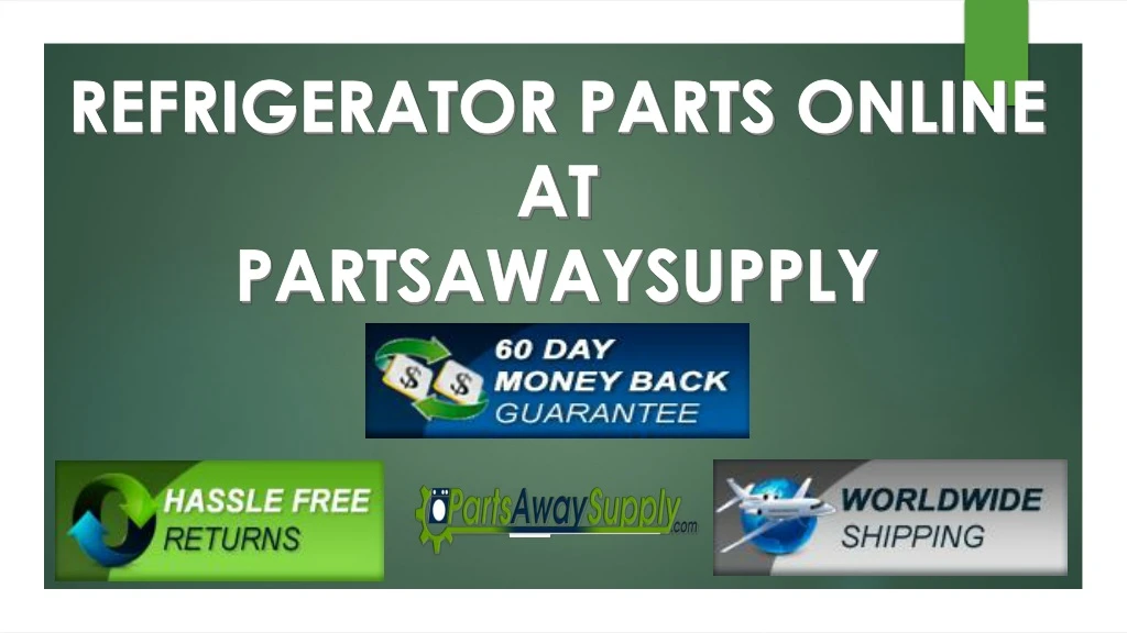 refrigerator parts online at partsawaysupply