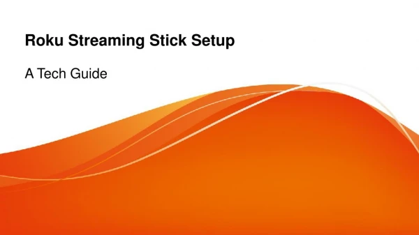 Roku Streaming Stick Setup