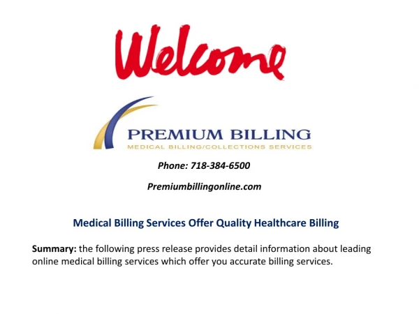 Medical Billing Services Brooklyn - Healthcare 718-384-6500