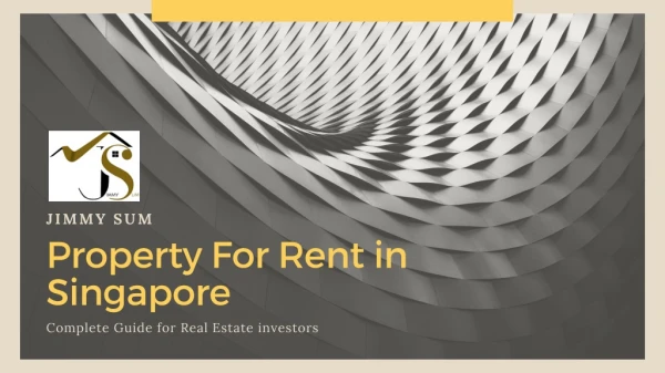 Tip and Tricks for acquiring Property for Rent in Singapore