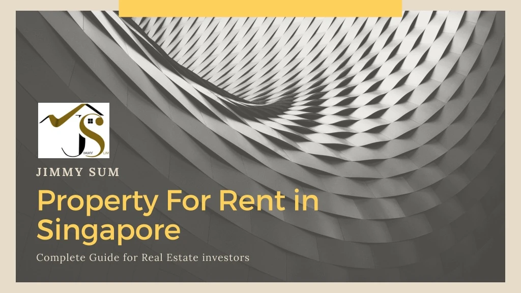 jimmy sum property for rent in singapore