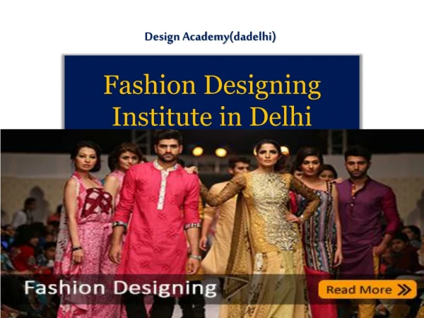 fashion Designing institute Delhi India