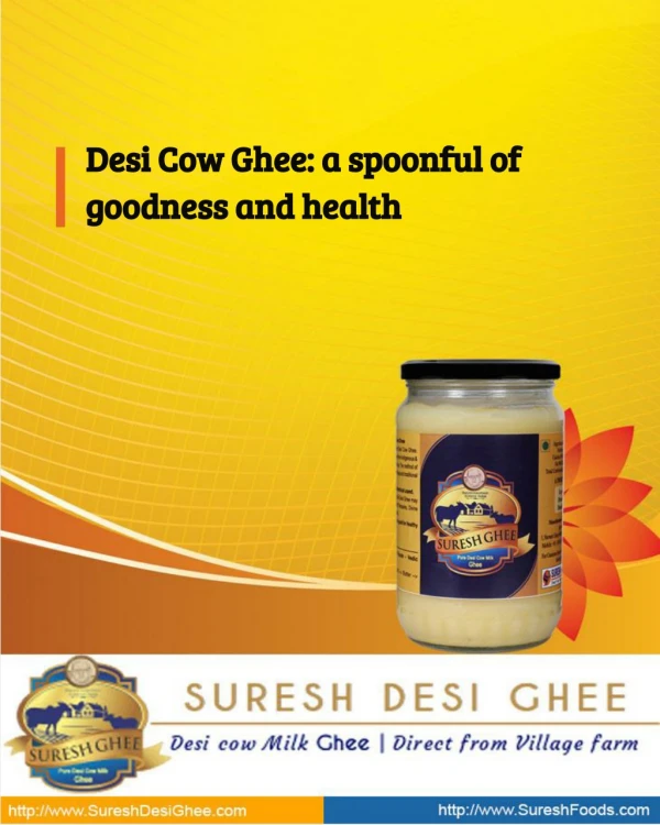 desi cow ghee a spoonful of desi cow ghee