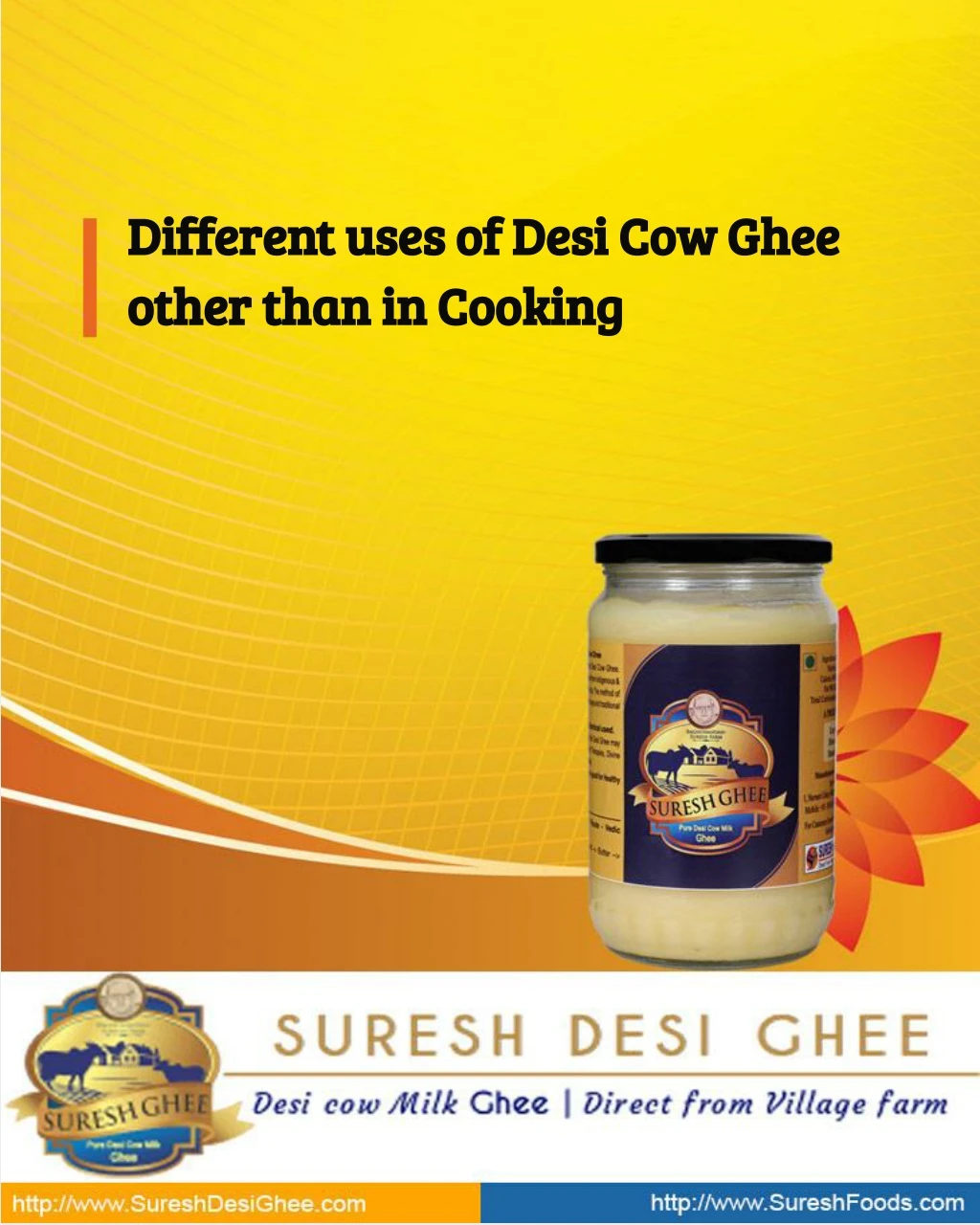 different uses of desi cow ghee different uses