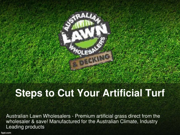 Steps to Cut Your Artificial Turf