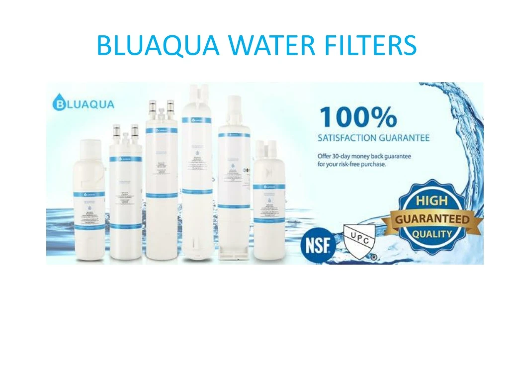 bluaqua water filters