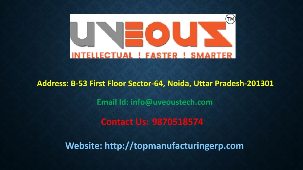 address b 53 first floor sector 64 noida uttar
