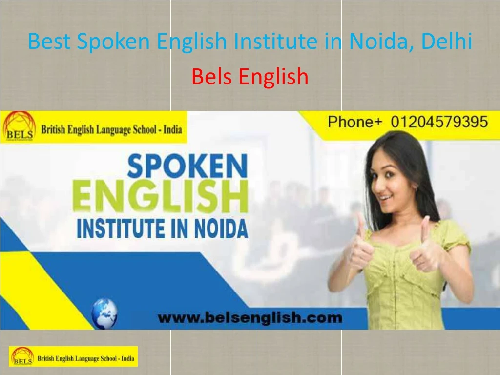 best spoken english institute in noida delhi bels