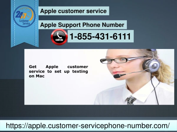 Get Apple customer service 1-855-431-6111 to set up texting on Mac