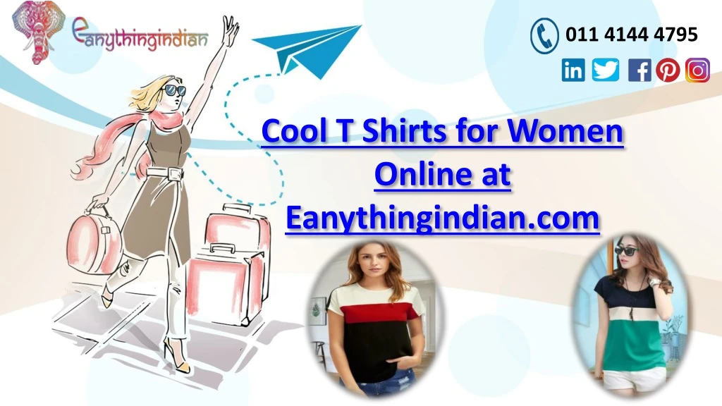cool t shirts for women online at eanythingindian com
