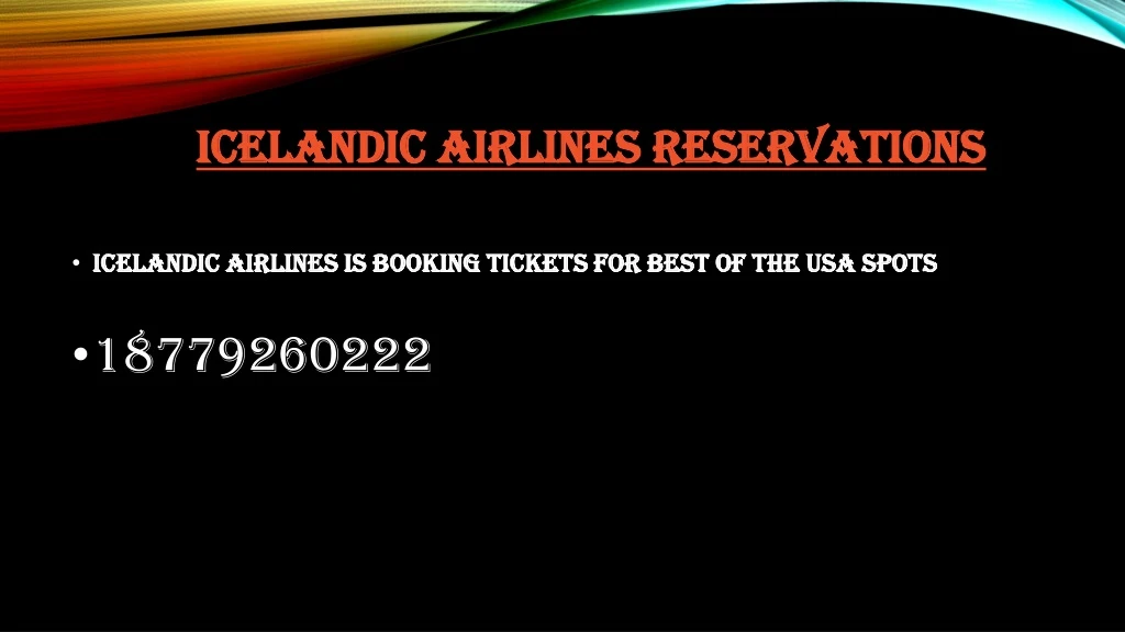 icelandic airlines reservations