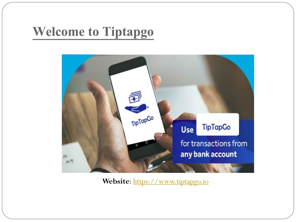 welcome to tiptapgo