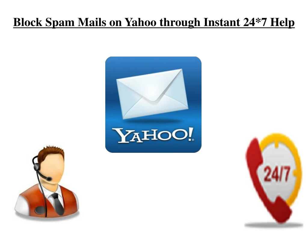 block spam mails on yahoo through instant