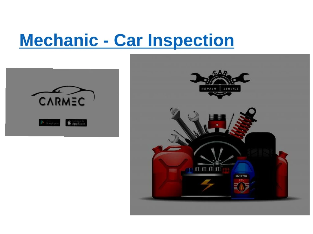 mechanic car inspection
