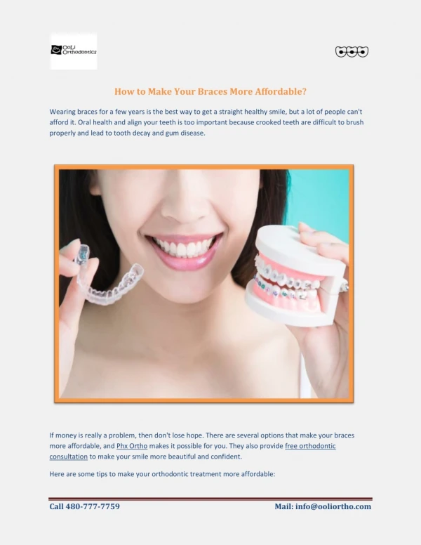 How to Make Your Braces More Affordable - 4 Best Tips