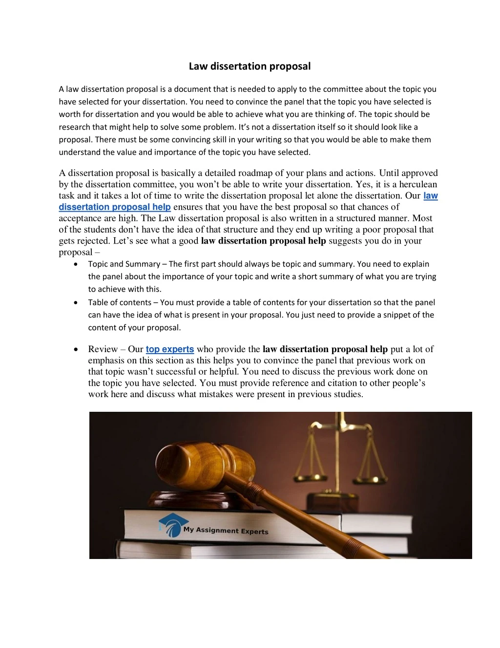 law dissertation proposal