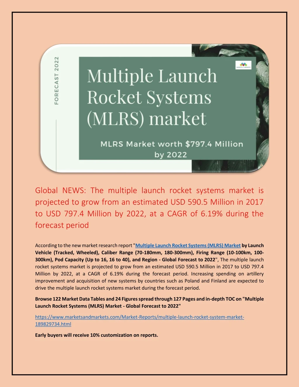 global news the multiple launch rocket systems
