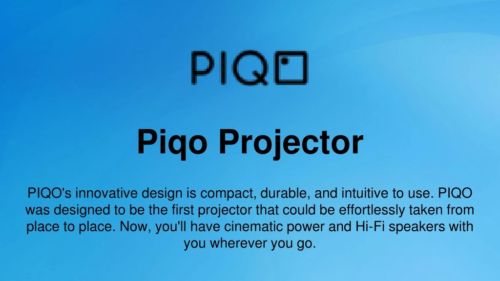 piqo projector