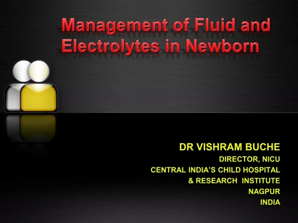 fluid and electrolytes in new born