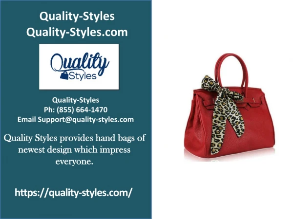 Quality Styles - Support@quality-styles.com