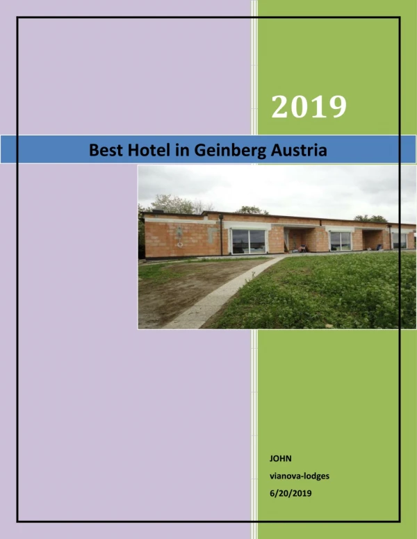 hotels in geinberg austria