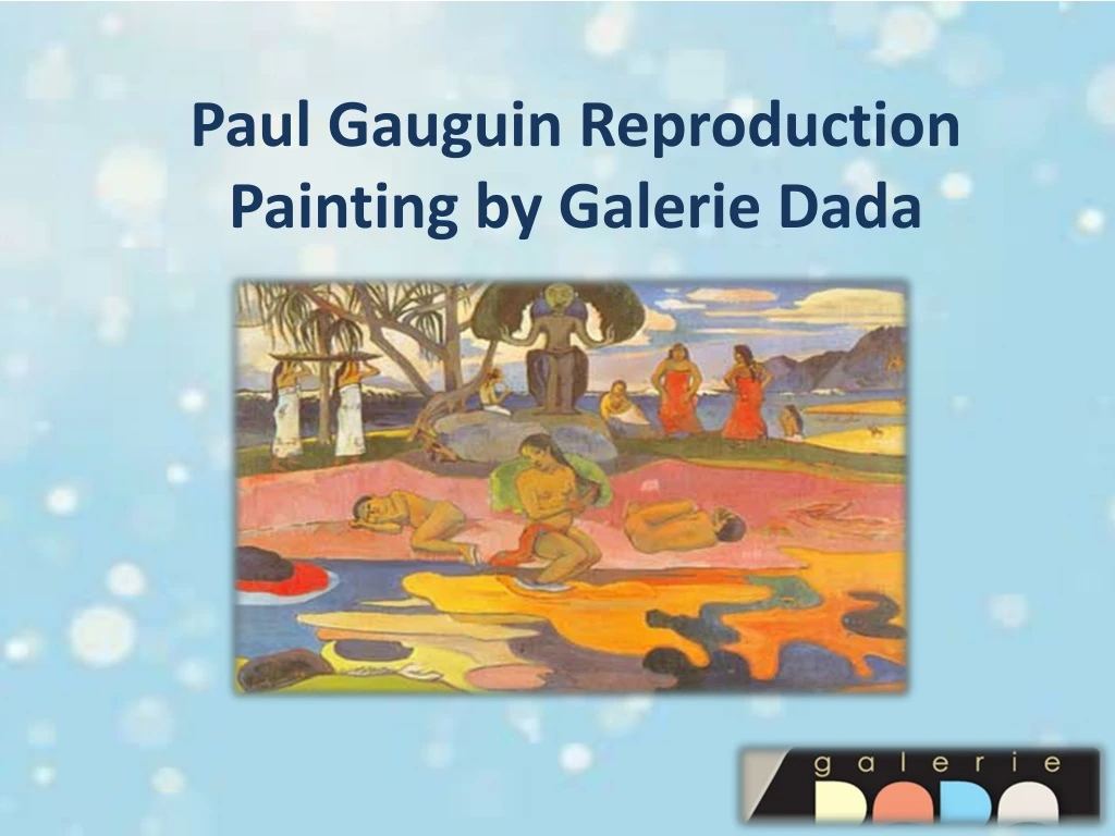 paul gauguin reproduction p ainting by galerie dada