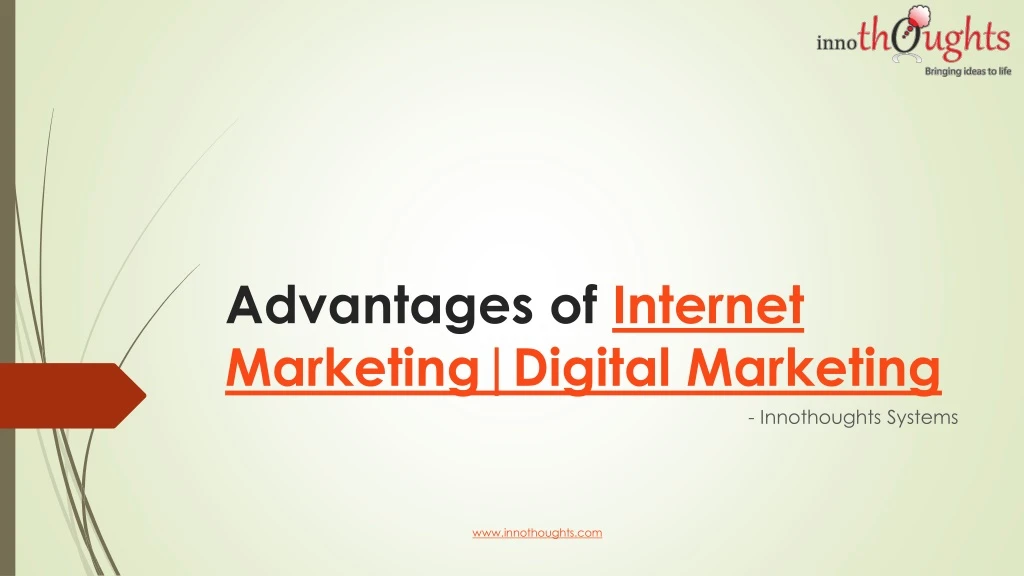 advantages of internet marketing digital marketing